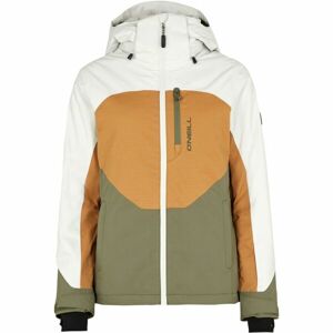 O'Neill CARBONITE Dámska lyžiarska/snowboardová bunda, khaki, veľkosť XL