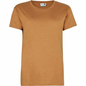 O'Neill ESSENTIALS T-SHIRT Dámske tričko, hnedá, veľkosť M