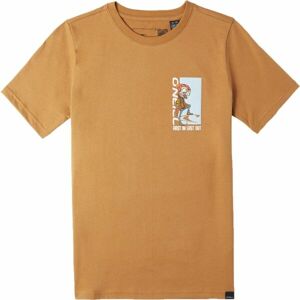 O'Neill LIZARD Chlapčenské tričko, hnedá, veľkosť 140