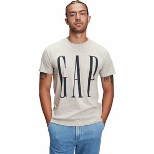 GAP V-SS CORP LOGO T Pánske tričko, sivá, veľkosť XL