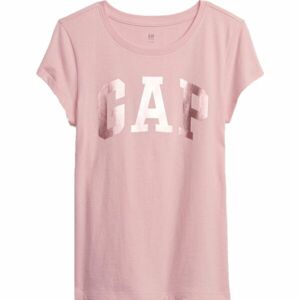 GAP V-FR SS VALUE LOGO TEE Dievčenské tričko, ružová, veľkosť