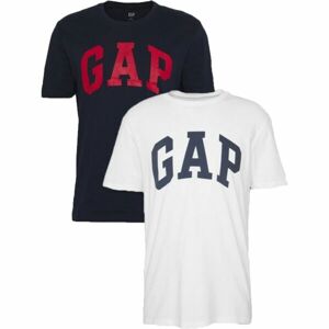 GAP V-BASIC ARCH 2 PACK Pánske tričko, čierna, veľkosť M