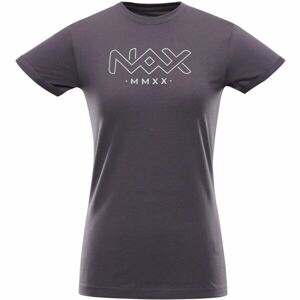 NAX JULEPA Dámske tričko, tmavo sivá, veľkosť L