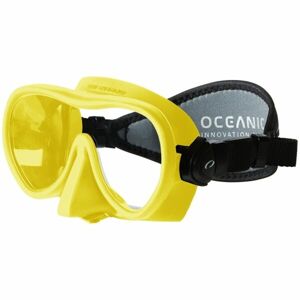 OCEANIC MINI SHADOW Potápačská a šnorchlovacia maska, žltá, veľkosť