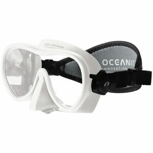 OCEANIC MINI SHADOW Potápačská a šnorchlovacia maska, biela, veľkosť