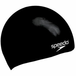 Speedo MOULDED SILC CAP JU Juniorská plavecká čiapka, čierna, veľkosť