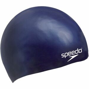 Speedo MOULDED SILC CAP JU Juniorská plavecká čiapka, tmavo modrá, veľkosť os