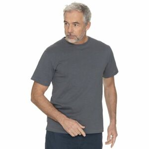 BUSHMAN AGAR Pánske tričko, tmavo sivá, veľkosť L