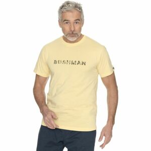 BUSHMAN BRAZIL Pánske tričko, žltá, veľkosť XL