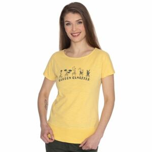 BUSHMAN MARLA Dámske tričko, žltá, veľkosť M
