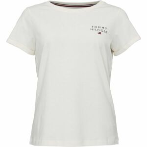 Tommy Hilfiger TH ORIGINAL-SHORT SLEEVE T-SHIRT Dámske tričko, biela, veľkosť XL