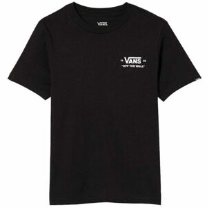 Vans VANS ESSENTIAL-B Chlapčenské tričko, čierna, veľkosť