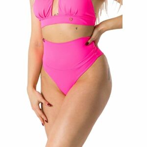 GOLDBEE SHAPEWEAR SWIMWEAR BOTTOMS Dámske sťahovacie plavecké nohavičky, ružová, veľkosť