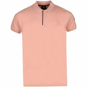 FUNDANGO MOLTON POLOSHIRT Pánske tričko polo, ružová, veľkosť XXL