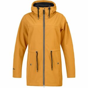 Hannah CORNEY Dámsky membránový softshellový kabát, žltá, veľkosť 36