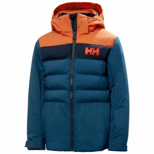 Helly Hansen JR CYCLONE JACKET Chlapčenská  lyžiarska bunda, modrá, veľkosť 10