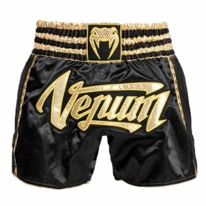 Venum ABSOLUTE 2.0 MUAY THAI Kraťasy na thajský box, čierna, veľkosť XXL