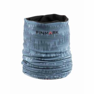 Finmark Multifunkčná šatka s flísom Multifunkčná šatka, modrá, veľkosť os