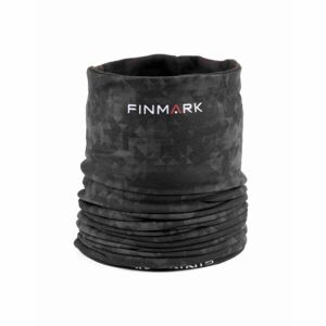 Finmark Multifunkčná šatka s flísom Multifunkčná šatka, čierna, veľkosť os