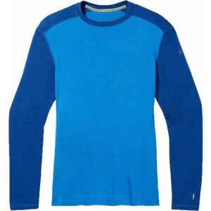 Smartwool M CLASSIC THERMAL MERINO BL CREW BOXED Pánske tričko, modrá, veľkosť M