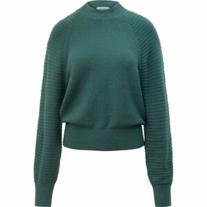 s.Oliver RL KNITTED PULLOVER Dámsky sveter, tmavo zelená, veľkosť 34