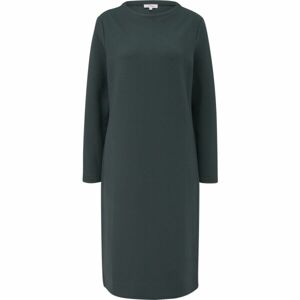 s.Oliver RL LONG SLEEVE DRESS NOOS Midi šaty, tmavo zelená, veľkosť 36