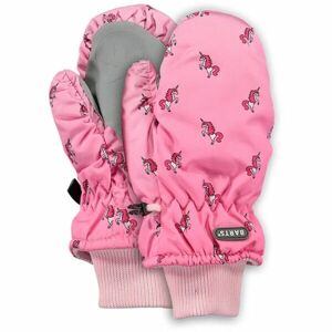 BARTS MITTS KIDS Detské palcové rukavice, ružová, veľkosť 2