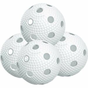 Salming AERO BALL 10-PACK Florbalové loptičky, biela, veľkosť