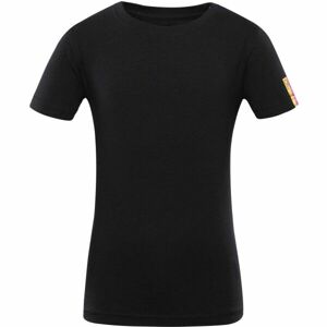 NAX OLEMO Detské tričko, čierna, veľkosť 140-146