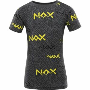NAX ERDO Detské tričko, tmavo sivá, veľkosť 128-134