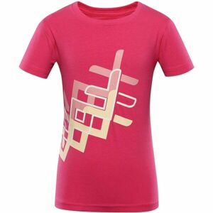 NAX ILBO Detské tričko, ružová, veľkosť 140-146