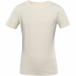 NAX ZALDO Detské tričko, béžová, veľkosť 92-98