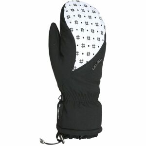 Level MUMMIES Detské lyžiarske rukavice, čierna, veľkosť L