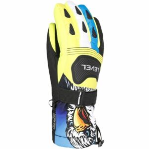 Level JUNIOR Detské lyžiarske rukavice, mix, veľkosť ii