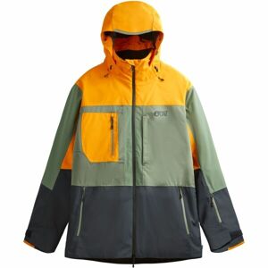Picture TRACK Pánska zimná bunda, oranžová, veľkosť L
