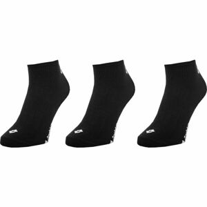 Lotto SPORT SOCK 3P Športové ponožky, čierna, veľkosť 35-38
