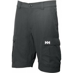 Helly Hansen HH QD CARGO Pánske outdoorové šortky, tmavo sivá, veľkosť 38